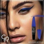 خط چشم آبی گلدن رز GOLDEN ROSE CAT EYES EYELINER BLUE